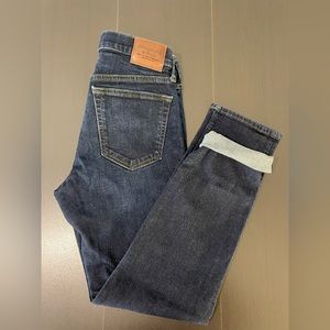 Men’s denim by Abercrombie and Fitch.